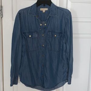 Michael Kors Denim Button Down